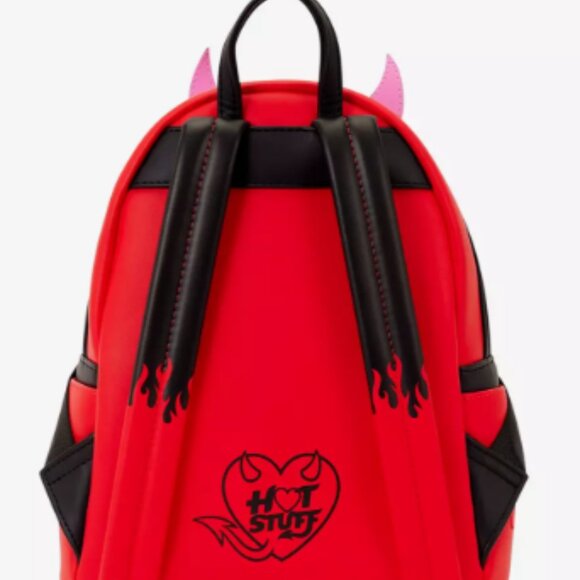 Loungefly Casper the Friendly Ghost Hot Stuff Figural Mini Backpack NWT - Picture 3 of 4